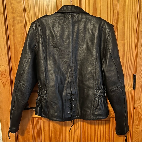 Flying Bikes Leather Jacket - Picture 3 of 16